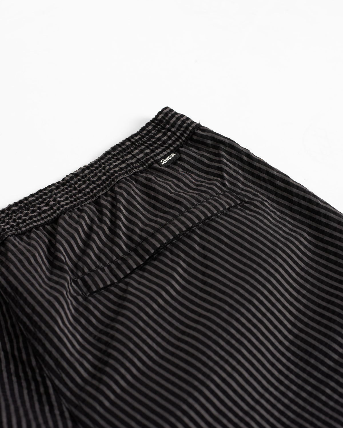 Black Seersucker Modern Trunk