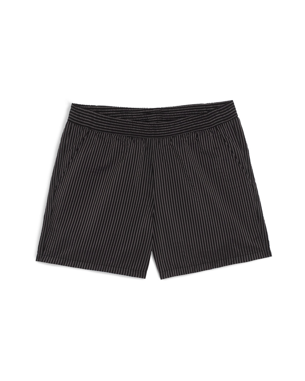 Black Seersucker Modern Trunk