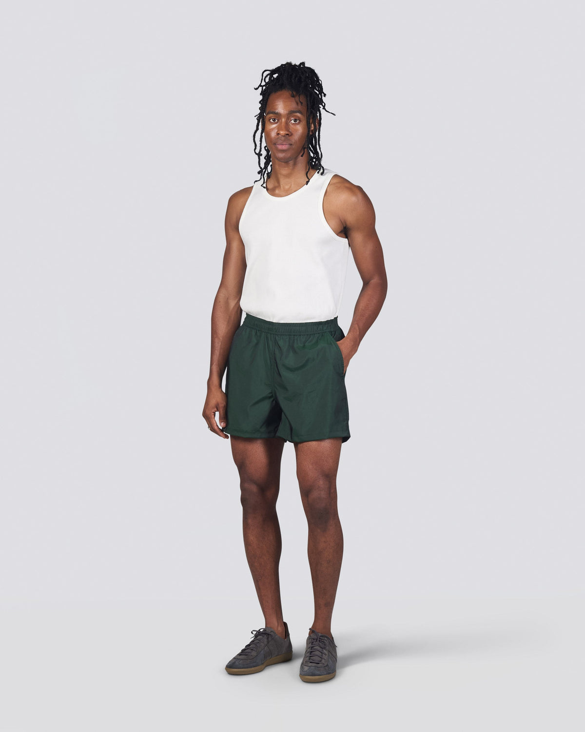 Iridescent Emerald Modern Trunk
