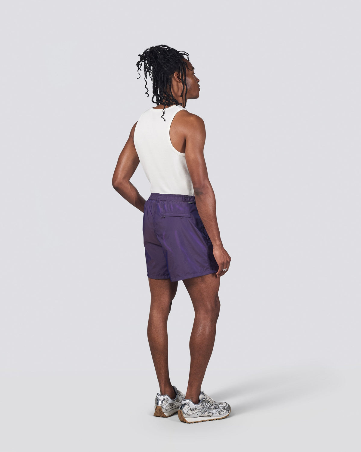 Iridescent Grape Modern Trunk