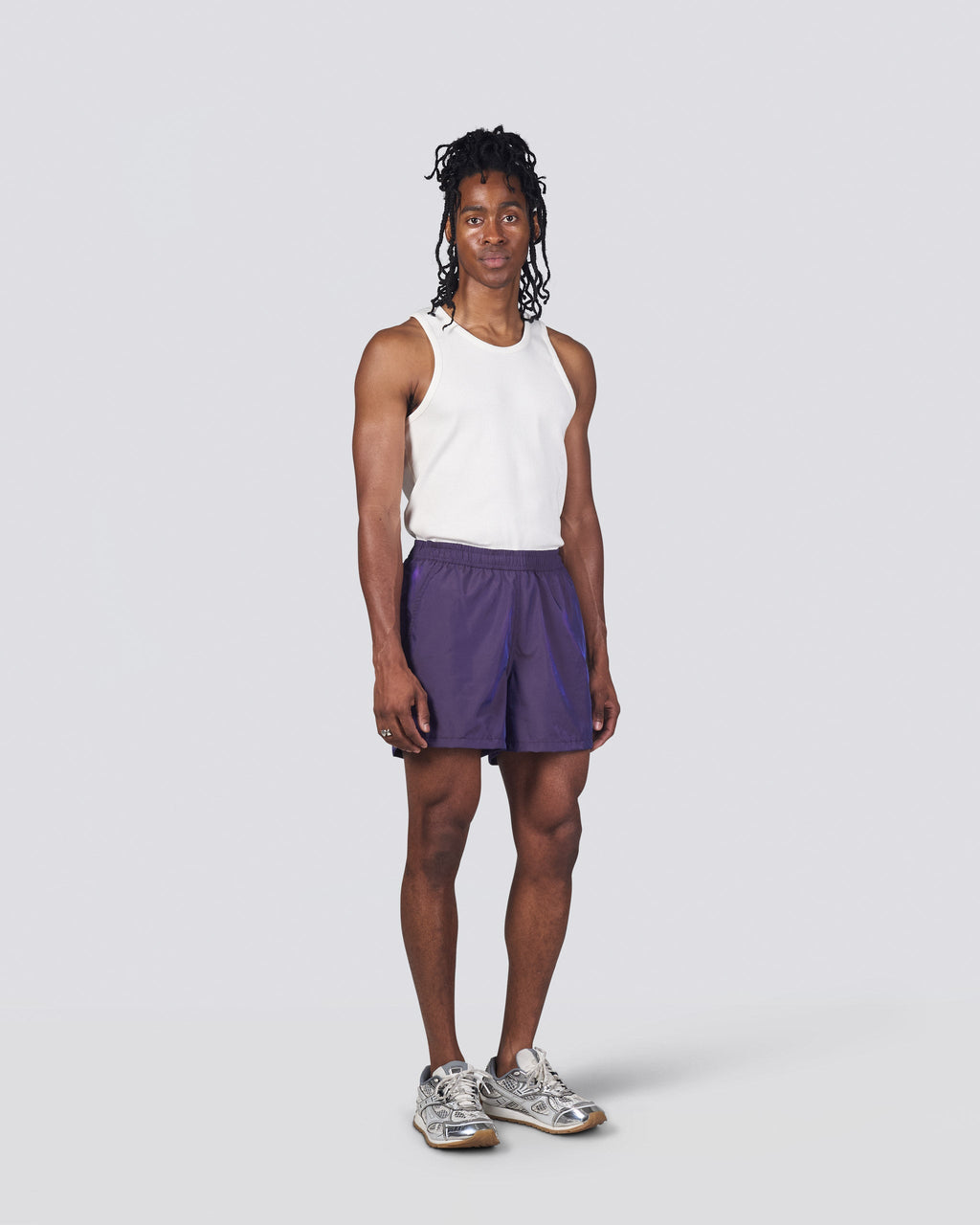 Iridescent Grape Modern Trunk