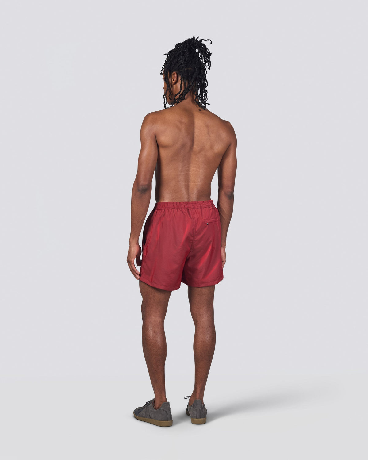 Iridescent Crimson Modern Trunk